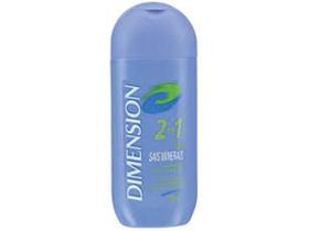 Shampoo dimension 2 em 1 cabelos normais e oleosos 200ml Shampoo dimension 2 em 1 cabelos normais e oleosos 200ml