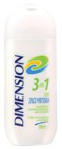 Shampoo dimension 3 em 1 com zinco piritona 200ml - unilever