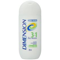 Shampoo Dimension 3 em 1 Zinco Piritiona 200 ml