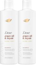 Shampoo Dove Argan Oil & Repair 355 ml Pacote com 2