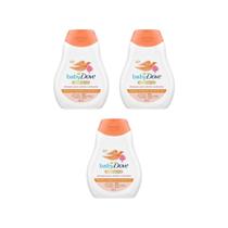 Shampoo Dove Baby 200ml Cabelos Cacheados - Kit C/ 3un