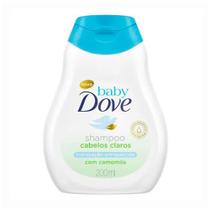 Shampoo Dove Baby Hidratação Cabelos Claros Camomila 200ml
