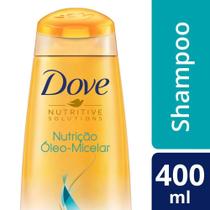 Shampoo Dove Nutritive Solutions Nutrição Óleo-Micelar Frasco 400ml Shampoo Dove Nutritive Solutions Nutrição Óleo-Micelar Frasco 400ml