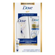 Shampoo Dove Reconstrução Completa 200ml + Super Condicionador Dove Fator 60 170ml