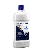 Shampoo Dugs Clorexidina 2 Unidades Seborreia Antisséptico 500Ml Word Vet