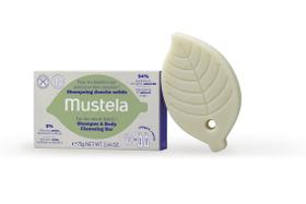 Shampoo e barra de limpeza corporal Mustela para bebês, crianças e adultos Shampoo e barra de limpeza corporal Mustela para bebês, crianças e adultos