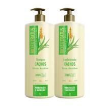 Shampoo e Cond Cachos Bio Extratus Babosa e Macadâmia 1 Lt