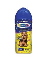 Shampoo e cond. plast pet care para cachorro 3 em 1 500ml - Plastpet