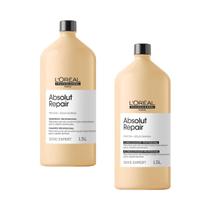 Shampoo e Condicionador 1,5L Loreal Absolut Repair Gold - Reconstrução Capilar