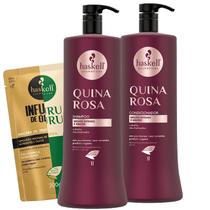Shampoo e Condicionador 1l Quina Rosa Haskell Shampoo e Condicionador 1l Quina Rosa Haskell