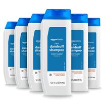 Shampoo e Condicionador 2 em 1 Amazon Basics para Caspa (375ml x 6)