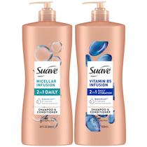 Shampoo e condicionador 2 em 1 Suave Micelar e Vitamina B5 800mL Shampoo e condicionador 2 em 1 Suave Micelar e Vitamina B5 800mL