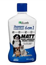 Shampoo e Condicionador 6 em 1 Matt Pulgas 500 ml