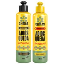 Shampoo e Condicionador Adiós Queda Antiqueda Chikas 300g