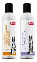 Shampoo E Condicionador Antipulgas Cães 200ml Ibasa