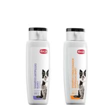 Shampoo e Condicionador Antipulgas cães e gatos 200ml Ibasa