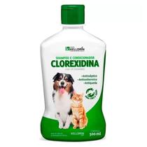 Shampoo e Condicionador antisseborreico Clorexidina 2% - 5 em 1 500 ML