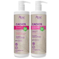 Shampoo E Condicionador Apse Cachos Nutritivos 2X1000Ml - Apse Cosmetics