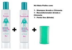 Shampoo E Condicionador Arruda e Citronela Abelha Rainha Shampoo E Condicionador Arruda e Citronela Abelha Rainha