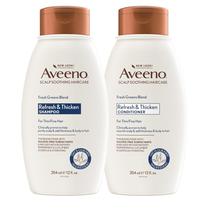 Shampoo e condicionador Aveeno Fresh Greens 355mL x 2