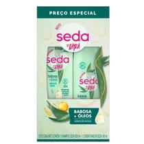 Shampoo E Condicionador Babosa Mais ÓLEOS Seda 490ML Shampoo E Condicionador Babosa Mais ÓLEOS Seda 490ML
