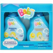 Shampoo e Condicionador Bebês Kit Baby Muriel Camomila aloe vera Embalagem Especial 100ml não arde os olhinhos do Bebê