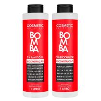 Shampoo e Condicionador Bomba Reconstrução 1L Light Hair Shampoo e Condicionador Bomba Reconstrução 1L Light Hair