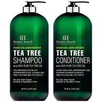 Shampoo e condicionador Botanic Hearth Tea Tree - coceira no couro cabeludo