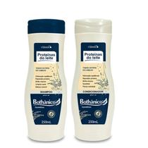 Shampoo e Condicionador Bothânico Proteínas Do Leite 250ml