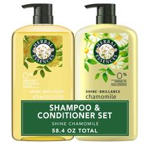 Shampoo e Condicionador Camomila Herbal, Proteção da Cor - 29.2 fl oz