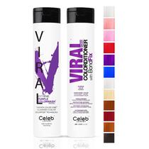 Shampoo e condicionador Celeb Luxury Viral Purple Shampoo e condicionador Celeb Luxury Viral Purple
