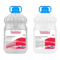 Shampoo E Condicionador Ceramidas 4,8 Litros Tricofacil