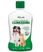 Shampoo e condicionador clorexidina 500ml