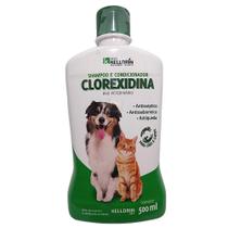 Shampoo e condicionador Clorexidina Dermatite Canina 500ml