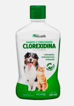 Shampoo e Condicionador Clorexidina Kelldrin 5 em 1 para Cães e Gatos - 500g