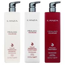 Shampoo e Condicionador ColorCare Litro + Trauma Lanza 1000ml Shampoo e Condicionador ColorCare Litro + Trauma Lanza 1000ml