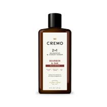Shampoo e condicionador Cremo Bourbon & Oak 480ml para homens Shampoo e condicionador Cremo Bourbon & Oak 480ml para homens