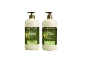 Shampoo e Condicionador Da Bio Extratus Abacate Pós Química 1L