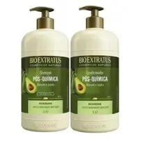 Shampoo e Condicionador Da Bio Extratus Abacate Pós Química 1L Shampoo e Condicionador Da Bio Extratus Abacate Pós Química 1L