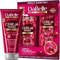 Shampoo e Condicionador DaBelle Liso Cereja Mania + Óleo Creme Shampoo e Condicionador DaBelle Liso Cereja Mania + Óleo Creme
