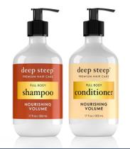 Shampoo e condicionador Deep Steep Nutrition Volume 300mL