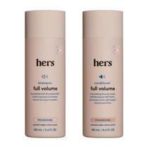 Shampoo e condicionador definem seu volume total com biotina 380 mL
