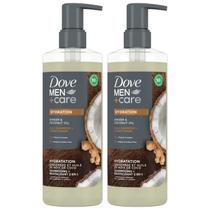 Shampoo e Condicionador Dove Men+Care 2 em 1 - Hidratação 500ml