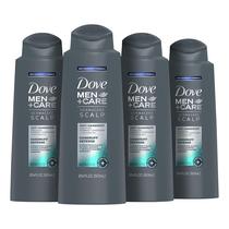 Shampoo e Condicionador Dove Men + Care Anti-Caspa - Kit com 4 Unidades (600ml cada) Shampoo e Condicionador Dove Men + Care Anti-Caspa - Kit com 4 Unidades (600ml cada)