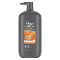 Shampoo e condicionador DOVE MEN + CARE Thick + Strong 900 ml