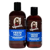 Shampoo e condicionador Dr. Squatch Fresh Falls para cuidados com o cabelo Shampoo e condicionador Dr. Squatch Fresh Falls para cuidados com o cabelo
