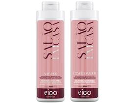 Shampoo e Condicionador Eico Salão em Casa - 800ml Cada