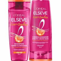 Shampoo e Condicionador Elseve Liso dos Sonhos Botox