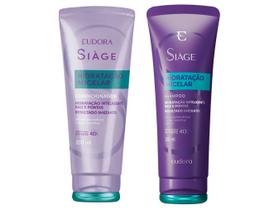 Shampoo e Condicionador Eudora Siàge Hidratação