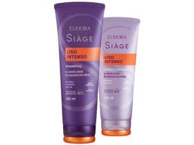 Shampoo e Condicionador Eudora Siàge Liso Intenso